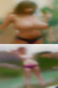 Aged horny ugly nude woman.